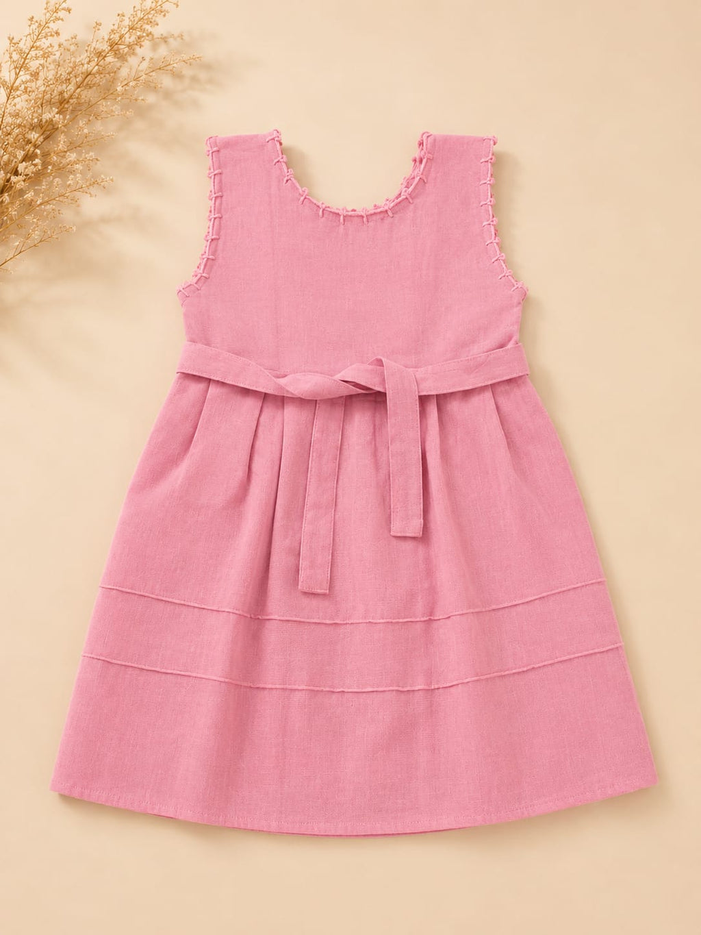Handmade Girls Dress – Vibrant Colors