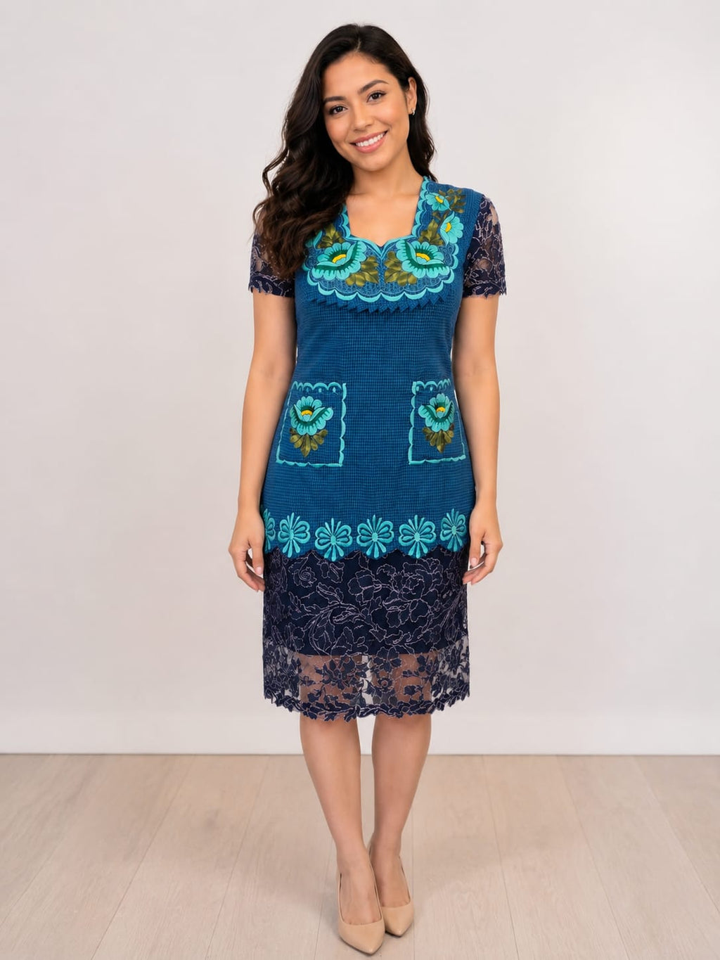 Handcrafted Oaxacan Embroidered Apron