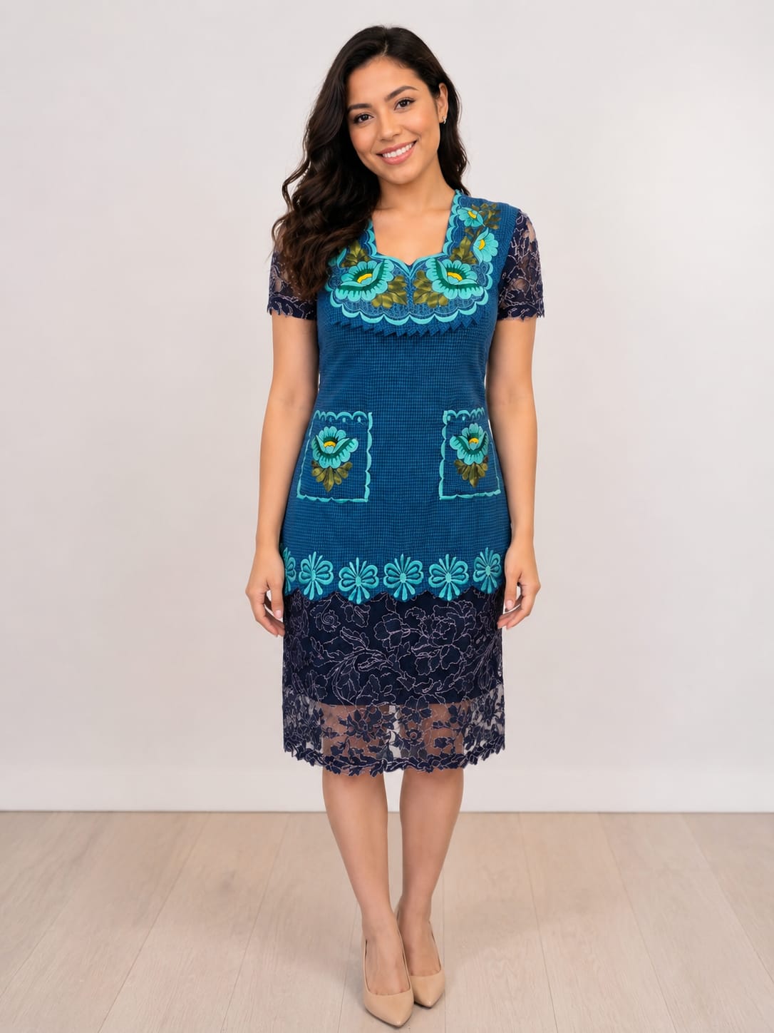 Handcrafted Oaxacan Embroidered Apron