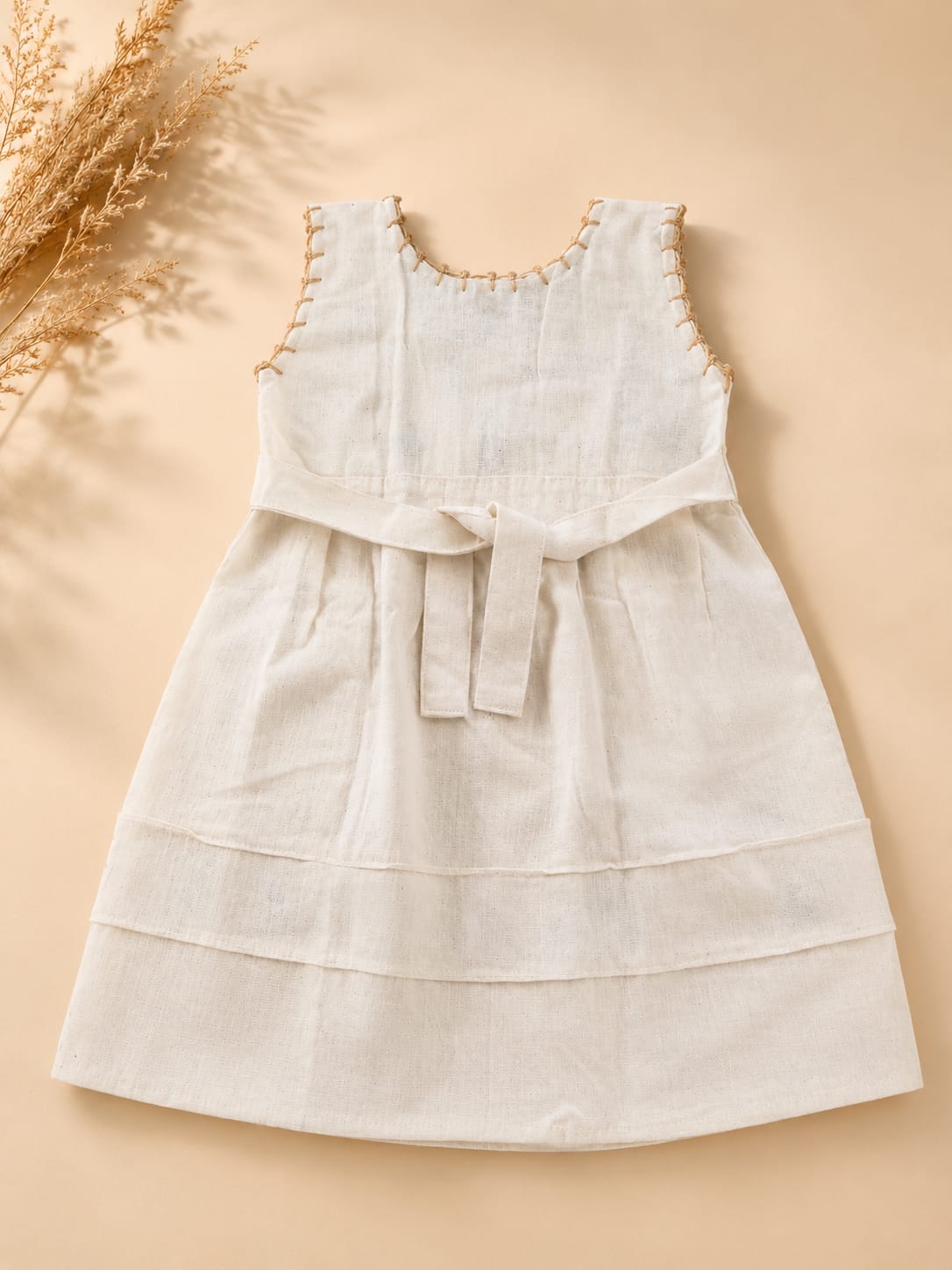 Handmade Girls Dress – Vibrant Colors